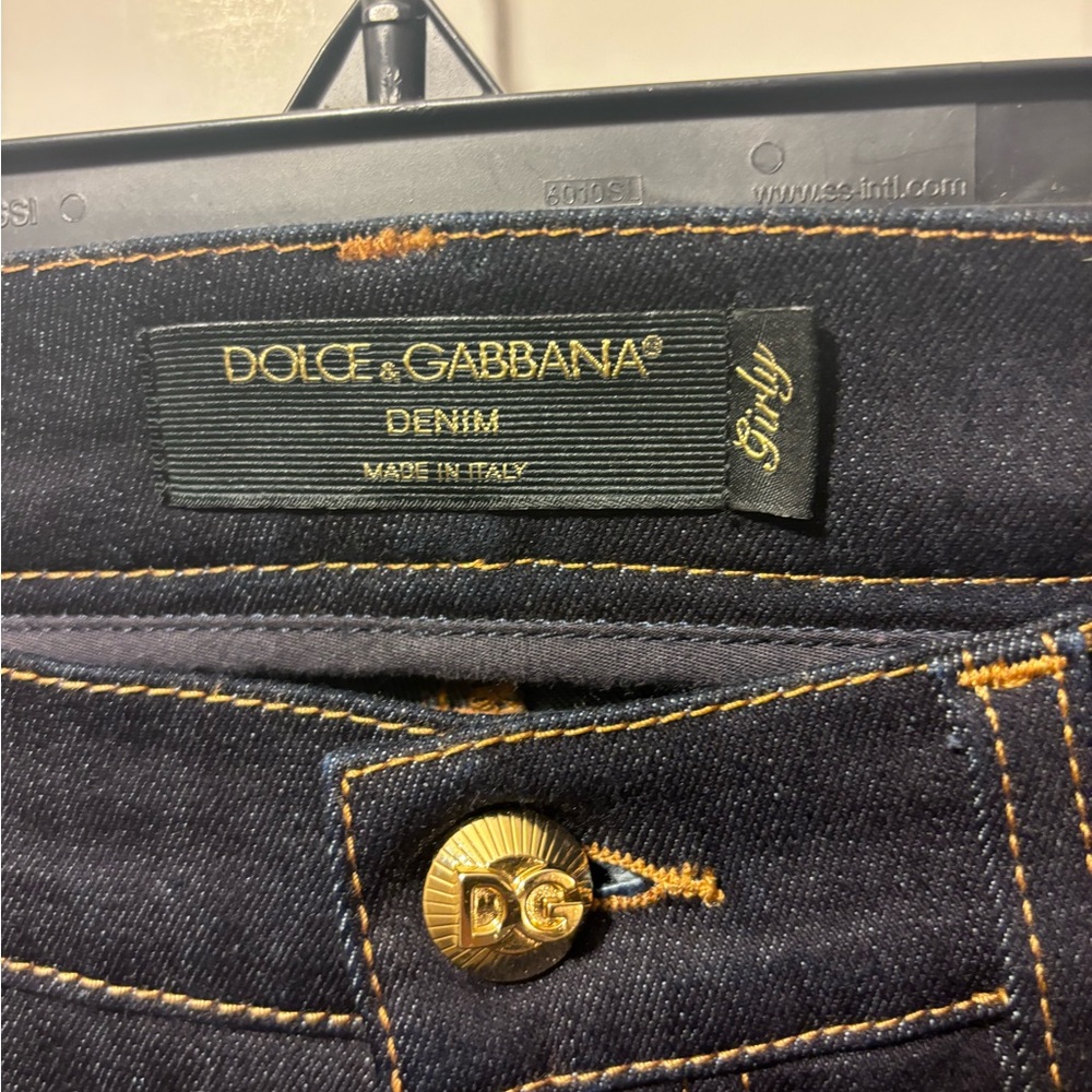 NWT $750 dolce gabbana womens jeans Girly Denim Fit - Picture 10 of 16
